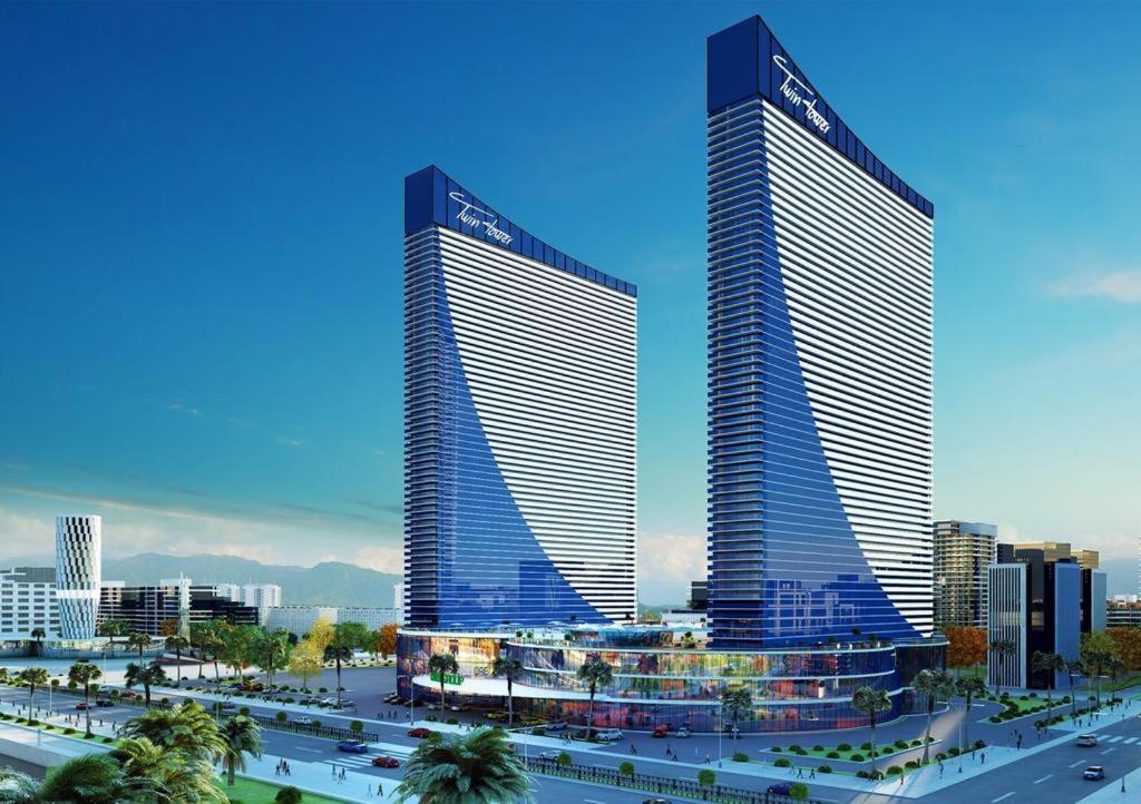 Апартаменты С Видом На Море Twin Towers Batumi, Orbi City 外观 照片